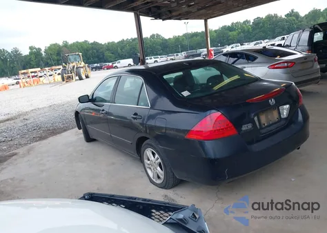 2007 Honda Accord 2.4 Ex из США, поврежденный, VIN 1HGCM56827A163346